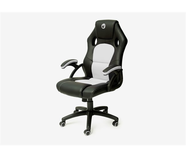 Silla de gaming MILLENNIAL Blanco/ Negro