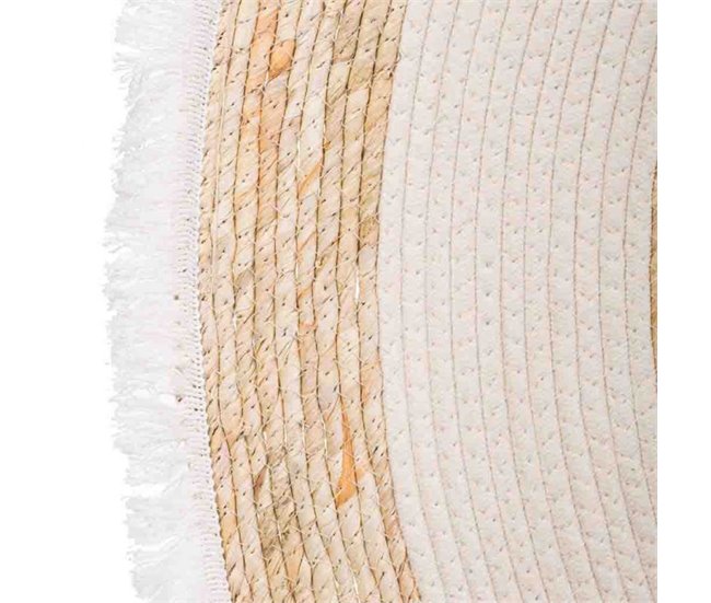 Alfombra fibra natural tejido artesanal Multicolor