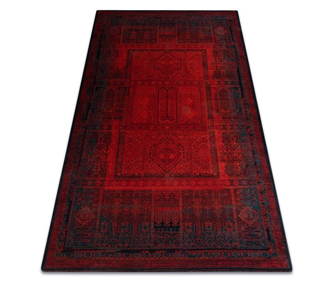 Alfombra de lana SUPERIOR NAKBAR PREMIUM oriental 235x350 Rojo