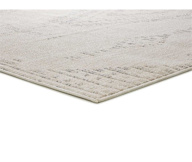 Alfombra con relieve de estilo étnico ELEMENT - ATTICGO 154x230 Beige