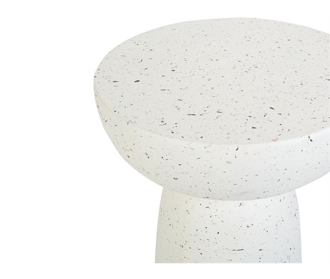 Beliani Mesa auxiliar CADINI Crema