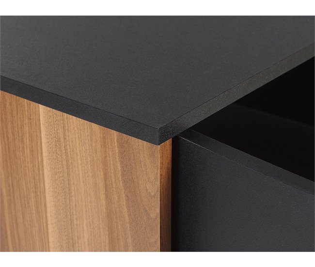 Beliani Aparador KURO Negro