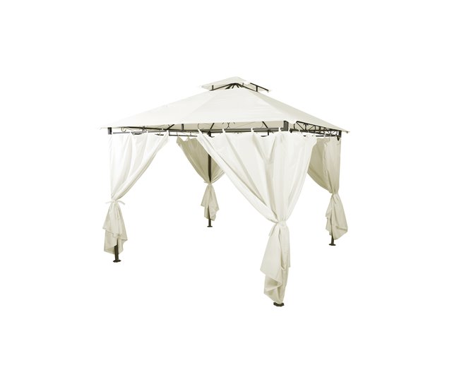 Pérgola CIRA 283x300x300cm color beige Beige