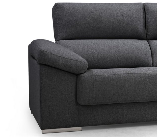 Chaise longue NOEMI Antracita