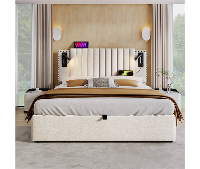 Canapés abatibles Beige