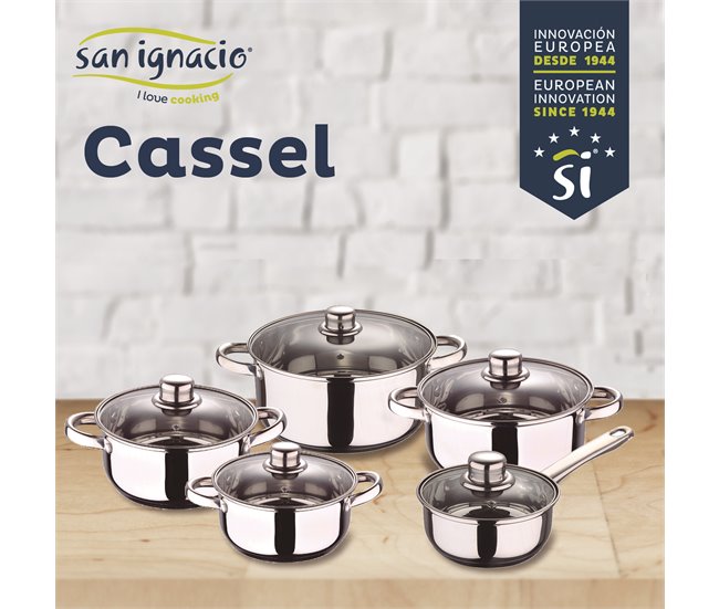 PACK DE 3 SARTENES   + BATERÍA DE COCINA DE 12 PIEZAS Multicolor