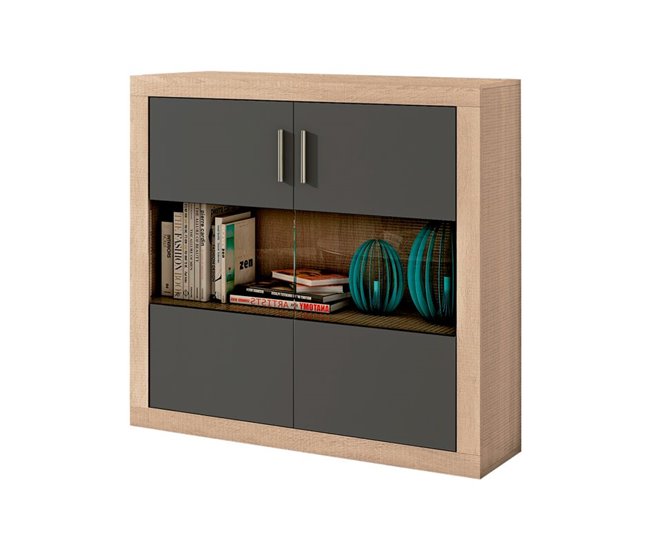 Bodeguero Nuka 2 puertas 110 Blanco