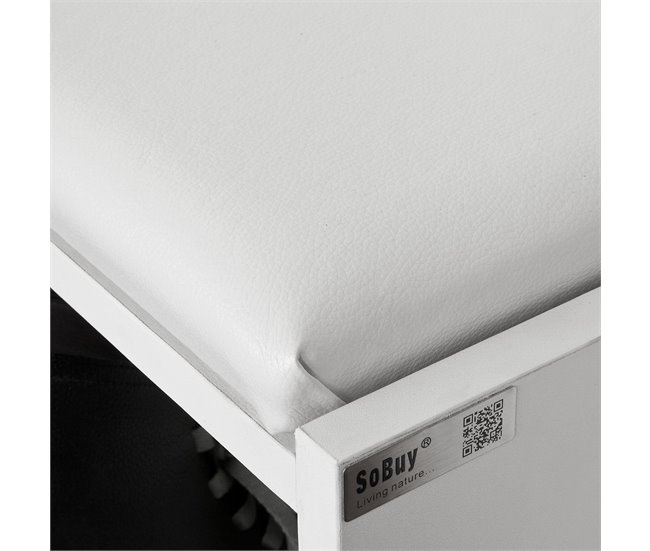 Banco Zapatero FSR16-W SoBuy Blanco
