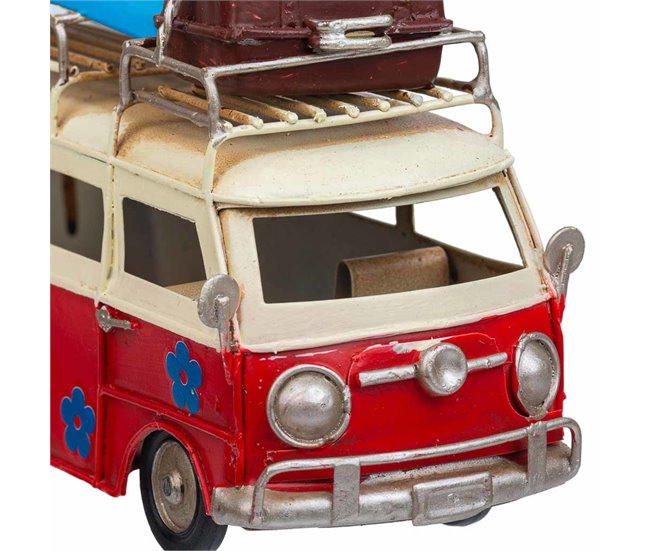 Autobús de metal Rojo