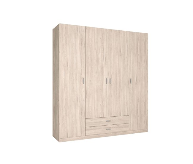Armario Roma  puertas +  cajones sahara 198 Natural