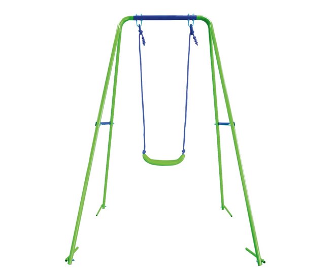 Columpio individual 140x140x179 cm Aktive Sports Azul