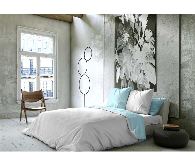 FUNDA NORDICA BICOLOR REVERSIBLE 