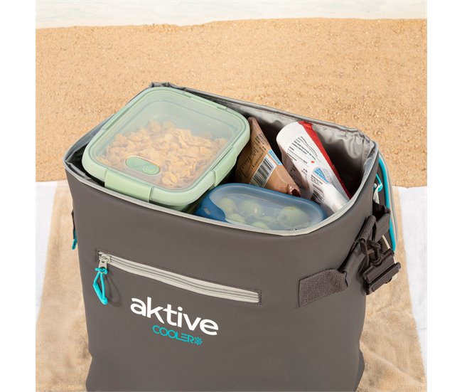 Aktive Bolsa térmica 23 litros de alto rendimiento Gris Azul