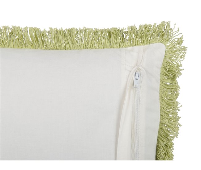 Beliani Cojín decorativo FILIX Verde