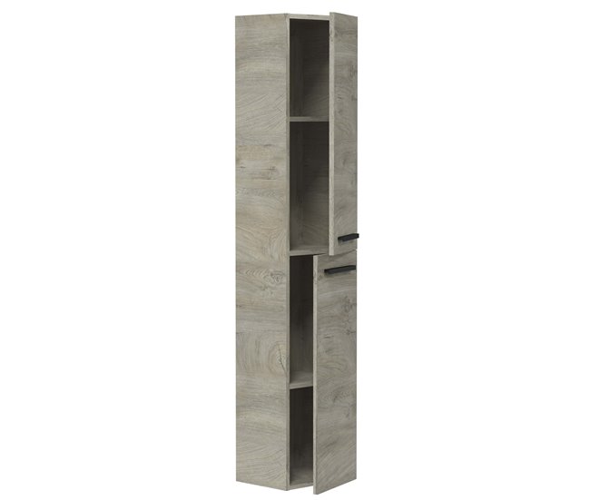 Armario baño Alise 2 puertas, Alaska, 150 cm Madera