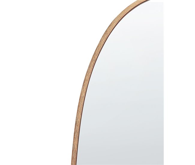 Beliani Espejo de pie LARCHE Dorado