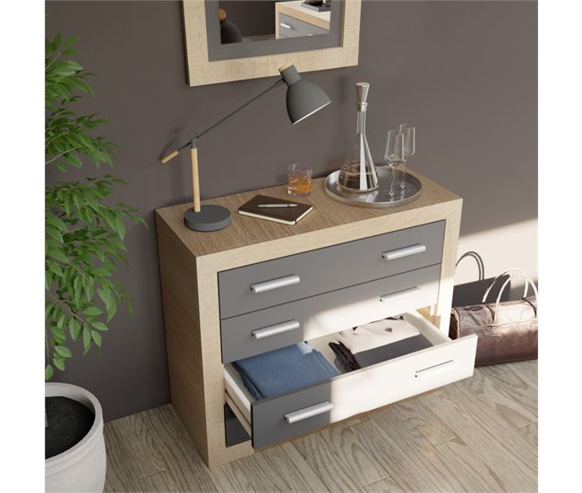 Dormitorio Kira 4C Plus 180x55 Marron