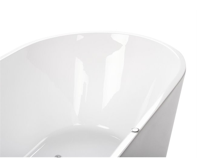 Beliani Bañera de interior HAVANA Blanco