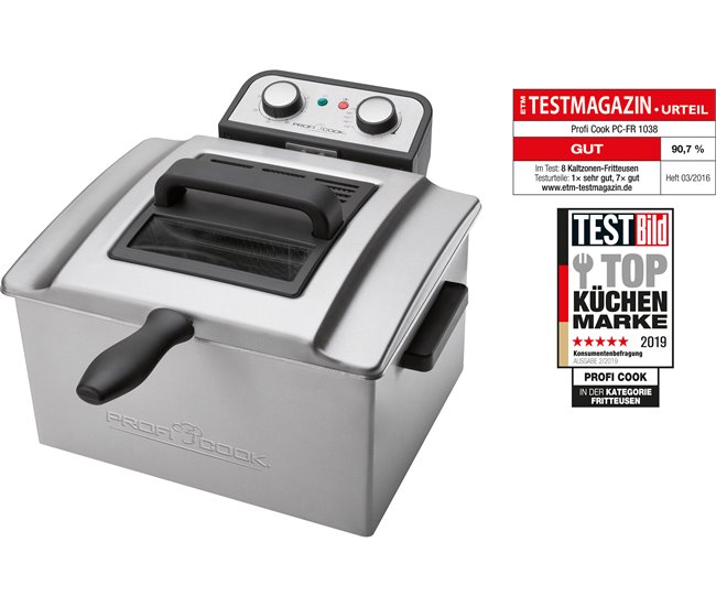 Freidora Proficook FR 1038 Negro