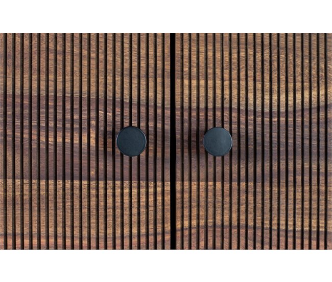 Alacena 2 puertas de madera de palisandro - GINER Y COLOMER Multicolor