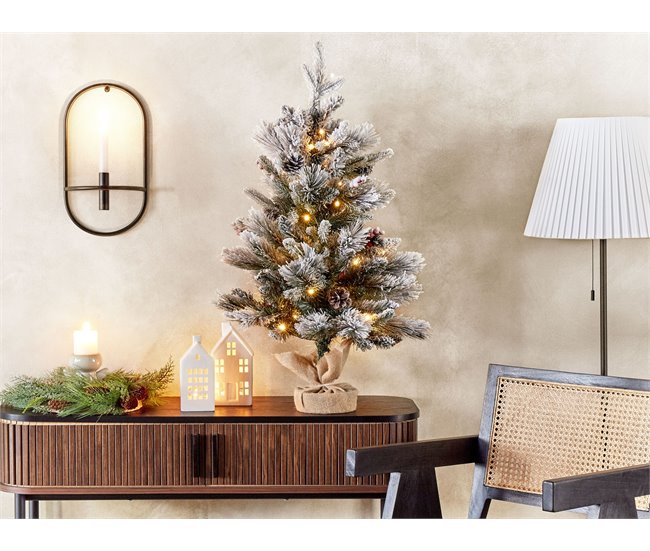 Beliani Árbol de Navidad MALIGNE Verde