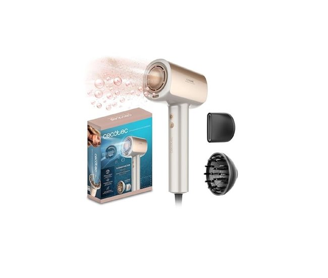 Cecotec Secador de Pelo Brushless DryGlam Plateado