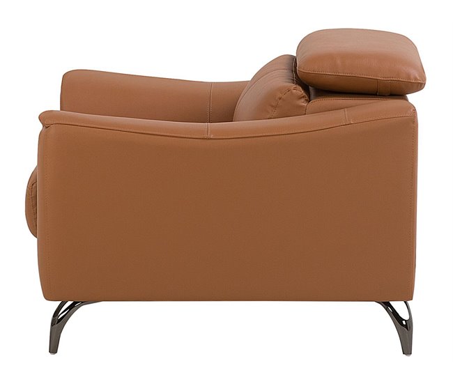 Beliani Sillón NARWIK Dorado