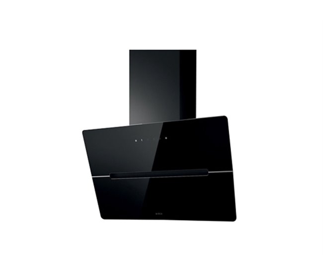 Campana decorativa inclinada ELICA WISE Negro