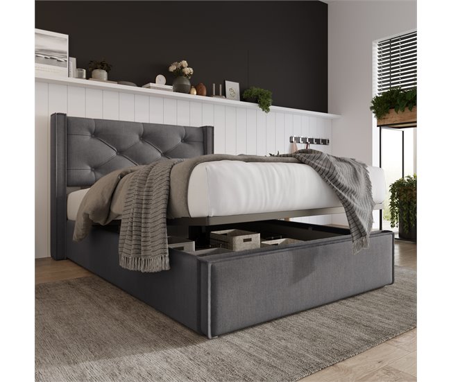 Canapés abatibles Gris