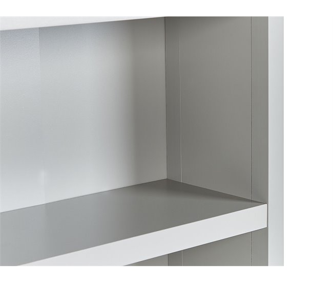 Beliani Estante para libros CLIO 72 Gris Claro