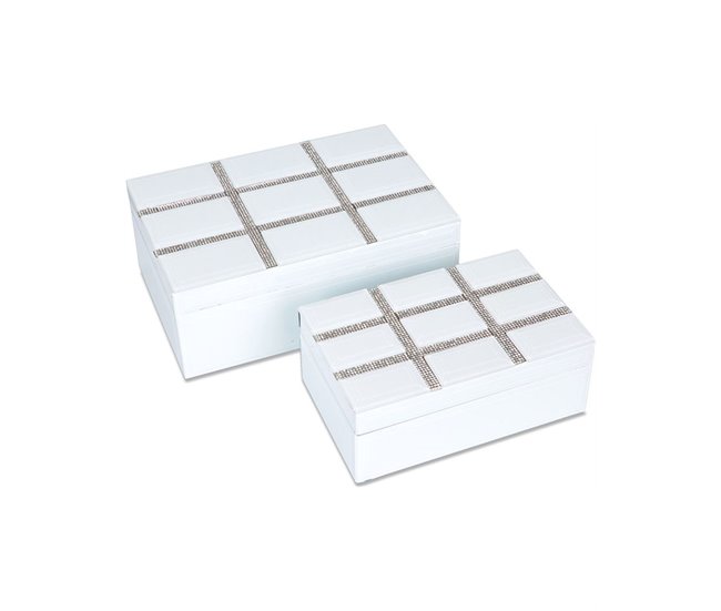 Cajas Presume De Casa Lucca Blanco
