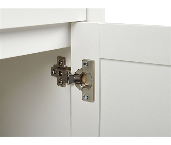 Beliani Aparador ATOCA Blanco/ Beige