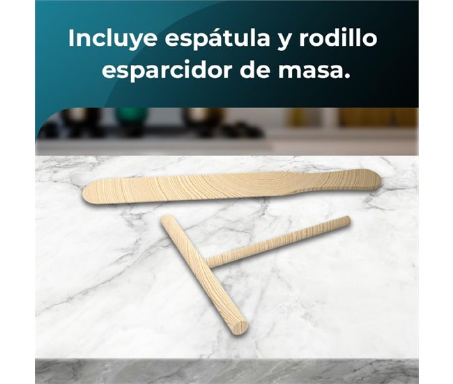 Cecotec Crepera Crepera Fun Creepy Blanco