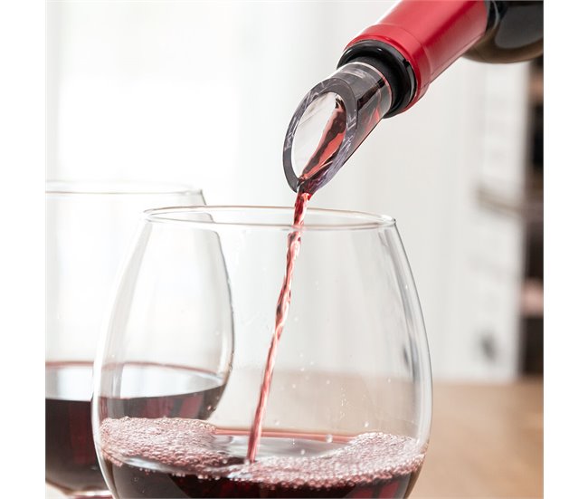Enfriador de Vino con Aireador IG813505 Plateado