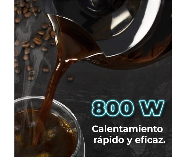 Cecotec Cafetera de goteo Coffee 56 Time Inox