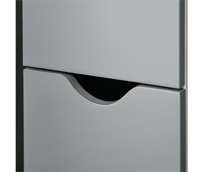 Armario de Baño MDF, Melamina de Madera kleankin, hogar - baño Gris