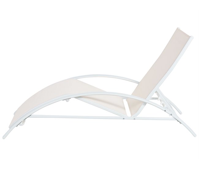 Beliani Tumbona GAETA Beige
