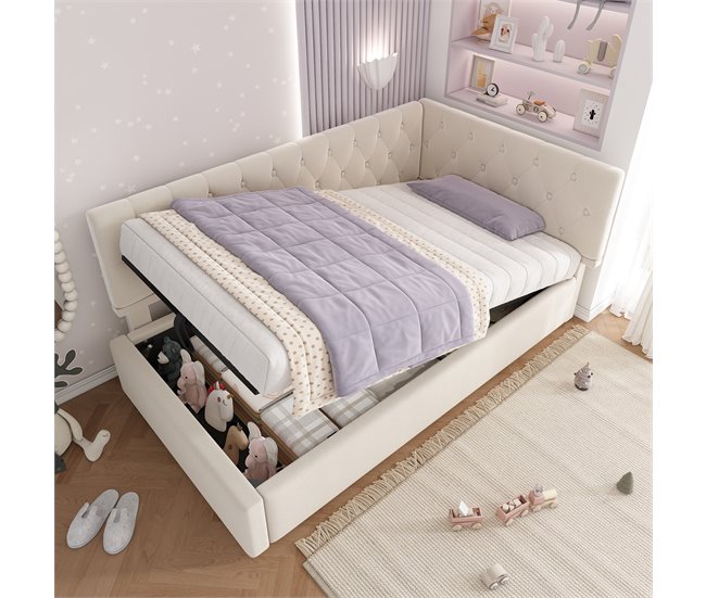 Canapés abatibles Beige