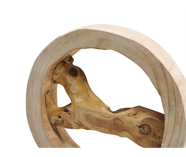 Beliani Figura decorativa OCAMPO Marron