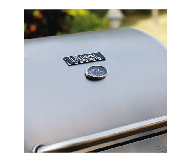 Barbacoa a gas Negro