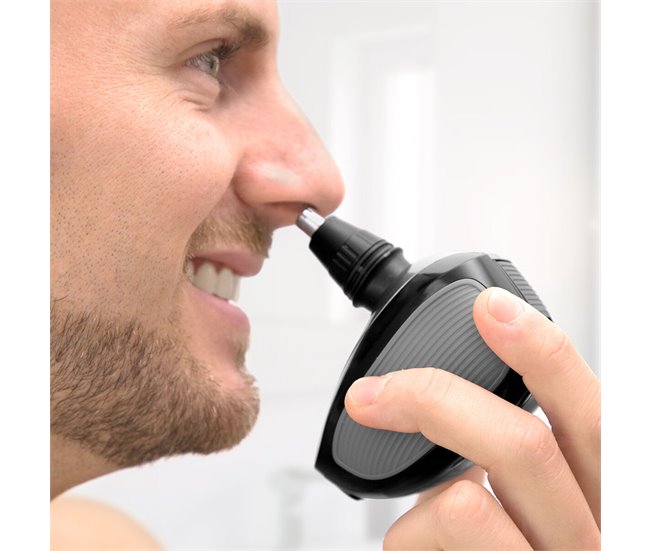 Afeitadora Recargable Ergonómica Multifunción 5 en 1 Negro