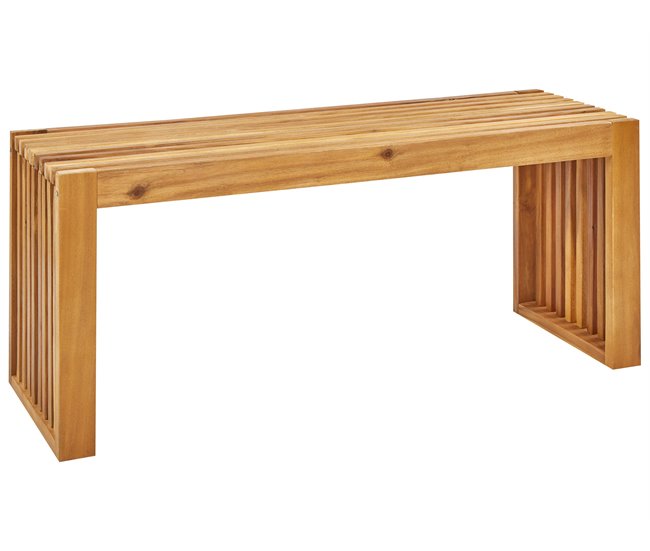 Beliani Conjunto de comedor BELLANO Madera Clara