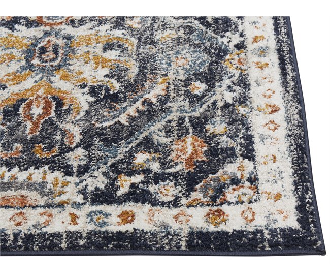 Beliani Alfombra de pelo corto MALISHKA 80x150 Azul