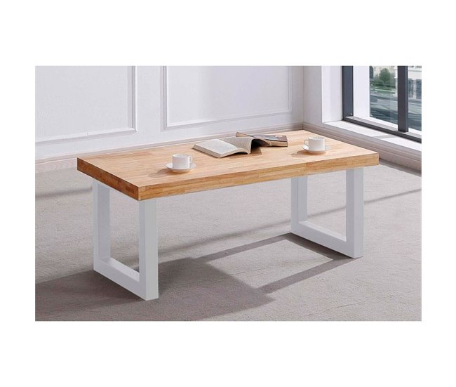 Mesa de centro elevable Loft Negro