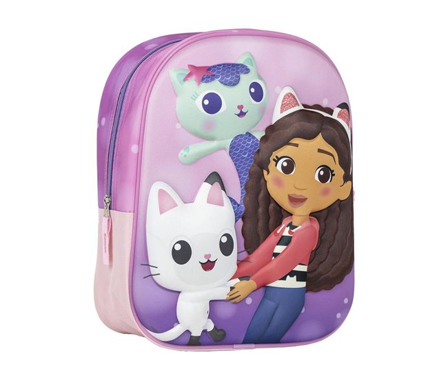 MOCHILA INFANTIL 3D GABBY'S DOLLHOUSE Multicolor