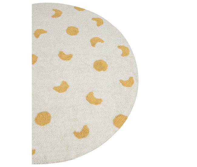 Beliani Alfombra de pelo corto LOTI Beige