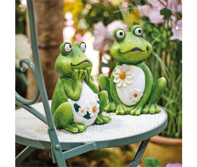 Figura RANA surtido marca DECORIS Verde