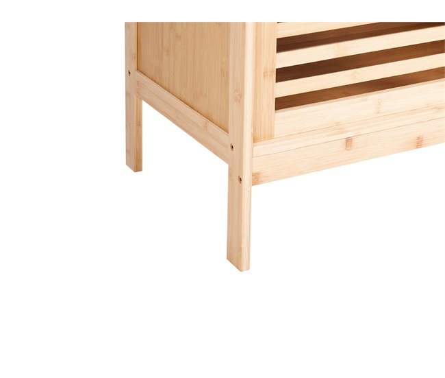 Beliani Zapatero MIDWOOD Madera Clara