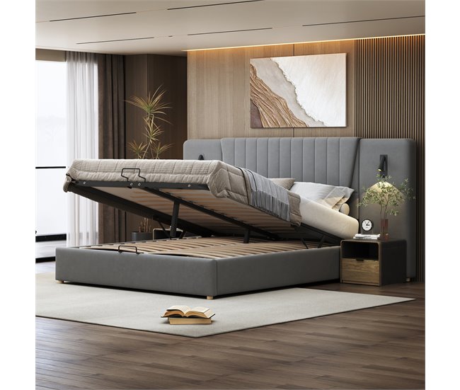 Canapés abatibles Gris