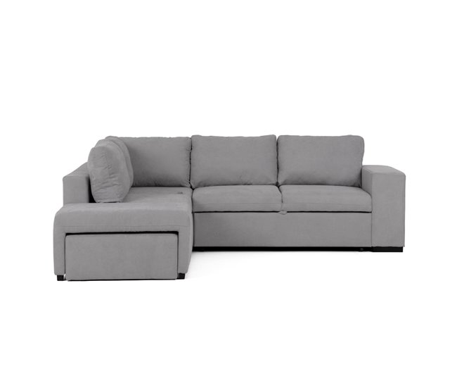 BUDWING Zurie Sofá Cama Gris Claro